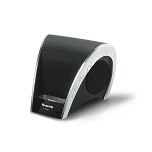 Panasonic SC SP 100 Lautsprechersystem (20 Watt RMS, USB-Anschluss) f�r Apple iPod- und iPhone schwarz