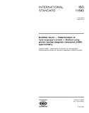 ISO 11543:2000, Modified starch -- Determination of hydroxypropyl content -- Method using proton nuclear magnetic resonance (NMR) spectrometry