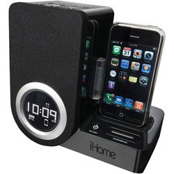 iHome Rotating Alarm Clock for iPhone and iPod
