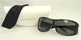 AUTHENTIC VERSACE SUNGLASSES 4143 B 4143B BLACK GB1/87