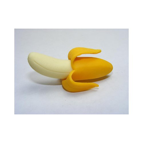 Iwako Japanese Eraser Banana Peeled