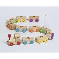 Toys Pure - Geburtstagszug - Art.Nr. 55.985 - 11 Teile