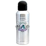 Arizona Diamondbacks Stainless Steel Water Bottle 24 oz - MLB Baseball Fan Shop Sports Team Merchandise