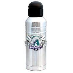 Arizona Diamondbacks Stainless Steel Water Bottle 24 oz - MLB Baseball Fan Shop Sports Team Merchandise