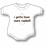 More Cowbell 24 Baby Ultrasoft Onesie