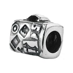 CleverEve's Suitcase Travel Sterling Silver Bead