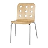 Stackable Space Saver Visitor Chair Silver Birch