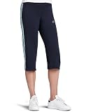 adidas Women's Energy Workout Capri,Dark Navy/Chalk Blue,Medium