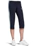 adidas Women's Energy Workout Capri,Dark Navy/Chalk Blue,Medium