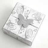 Talking Tables Romantic Table Trivia, Silver, Pack of 4