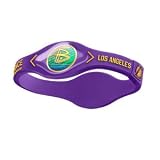 Los Angeles Lakers NBA Power Balance Band Size Medium