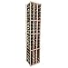 Designer Wine Rack Kit - 3 Column Individual (Poplar Natural
