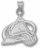 Logoart Colorado Avalanche Sterling Silver Pendant