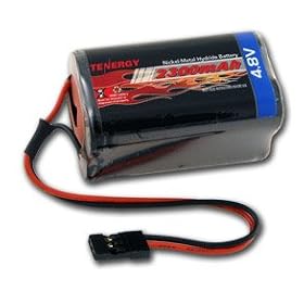 4.8V 2000mAh NiMH Square Receiver RX Battery for RC Airplanes from Hitec Control Systems