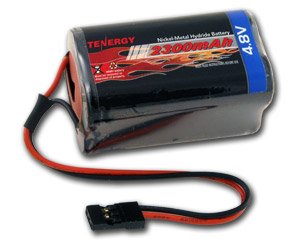 4.8V 2000mAh NiMH Square Receiver RX Battery for RC Airplanes