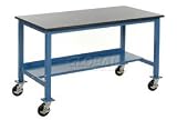 60 X 30 Phenolic Resin Square Lab Bench With Caster Kit