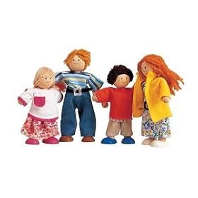 Plan Toys 71420 Modern Doll Family