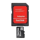 SanDisk - Flash memory card ( microSDHC to SD adapter included ) - 32 GB - Class 2 - microSDHC