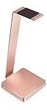 LUXA2 E-ONE Rose Gold Aluminum Headphone Stand for Beats, Sony, Sennheiser, Philips, Audio-Technica,