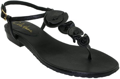Cole Haan Sandals Cole Haan Air Halsey Thong Women's Black Flat Sandals