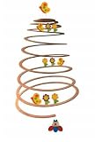 Decorative Wooden Mobile - Butterflies & Flowers - Wooden Toy