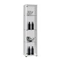 FMD 109-001 Vitrine Bora 1 B/H/T ca. 42.0 x 171.0 x 36.0 cm, wei�