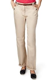 Per Una Roma Cotton Rich Straight Leg Chinos with Belt