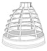 1856 Walking Cage Crinoline Pattern