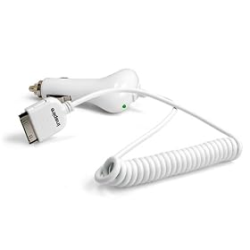 Click here to buy Auto Car Charger fits Creative Zen Vision Vision:M Sleek Sleek Photo MP3 Players by Fosmon Technology.