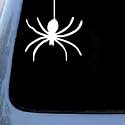 WHITE SPIDER Vinyl Car Sticker/Decal (Scary,Beast,Bug)