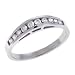 Platinum 0.3 Ct Diamond Band Ring - Size 7.0