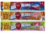 Airheads 2-in-1 Big Bars: 3-flavor Variety: 1.5 Oz Bars Each (Pack of 3) Pink Lemonade & Orange, Blue Raspberry & Cherry, and Strawberry & Watermelon
