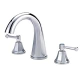 Danze D314668T Brandywood Two Handle Roman Tub Trim Kit, Chrome, Valve Not Included