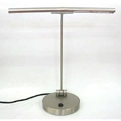 Neuhaus Pianoleuchte 4402 Halogen Platin/Nickel Klavierleuchte