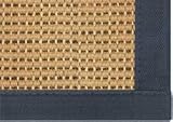 3' x 5' Sonoma Wool/Sisal Area Rug Carpet - Navy - 9 Sizes Available