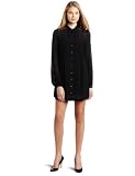 Twelfth St. By Cynthia Vincent Lace Yoke Baby Doll Dress, Black, Medium