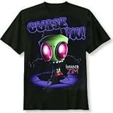 Invader Zim Curse You Mens T-Shirt