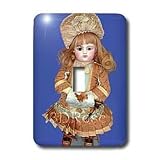 Collectible Dolls – Bru Antique Doll – Light Switch Covers – single toggle switch