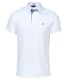 J Lindeberg AW11 Bart Tech Mesh Polo Shirt White XXL