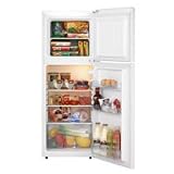 Lec Domestic T5029W Lec 50cm Undercounter Fridge Freezer, 61Ltr Fridge, 27Ltr Freezer, White,  from Lec Domestic