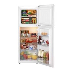Lec Domestic T5029W Lec 50cm Undercounter Fridge Freezer, 61Ltr Fridge, 27Ltr Freezer, White,