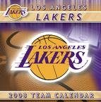 Los Angeles Lakers 2008 Desk Calendar