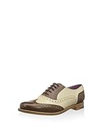 Barker Zapatos de cordones (Marrón / Beige)