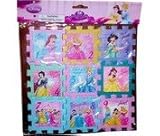 Disney Princess Foam Play Mat 9"x9" Puzzle