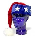 Funky American Santa Hats