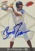 Cover image : Brad Freeman, New Jersey Cardinals - Cardinals Affiliate Autographed Card