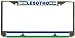 Lesotho Flag Chrome Metal License Plate Frame Holder
