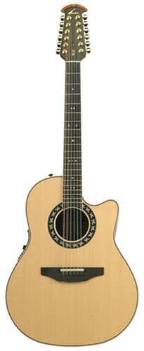 Ovation 2056 LX Legend 12 String Contour Acoustic Electric Guitar w  Case   Natural