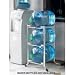 5-Gallon Water Bottle Storage Rack, Chrome (Chrome) (29