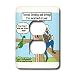 Londons Times Famous People Places Books Cartoons - Tarzan SUI - Light Switch Covers - 2 plug outlet cover